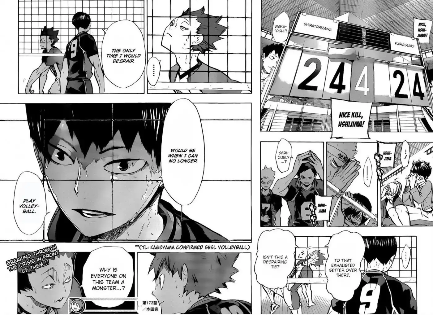 Haikyuu!! Chapter 172