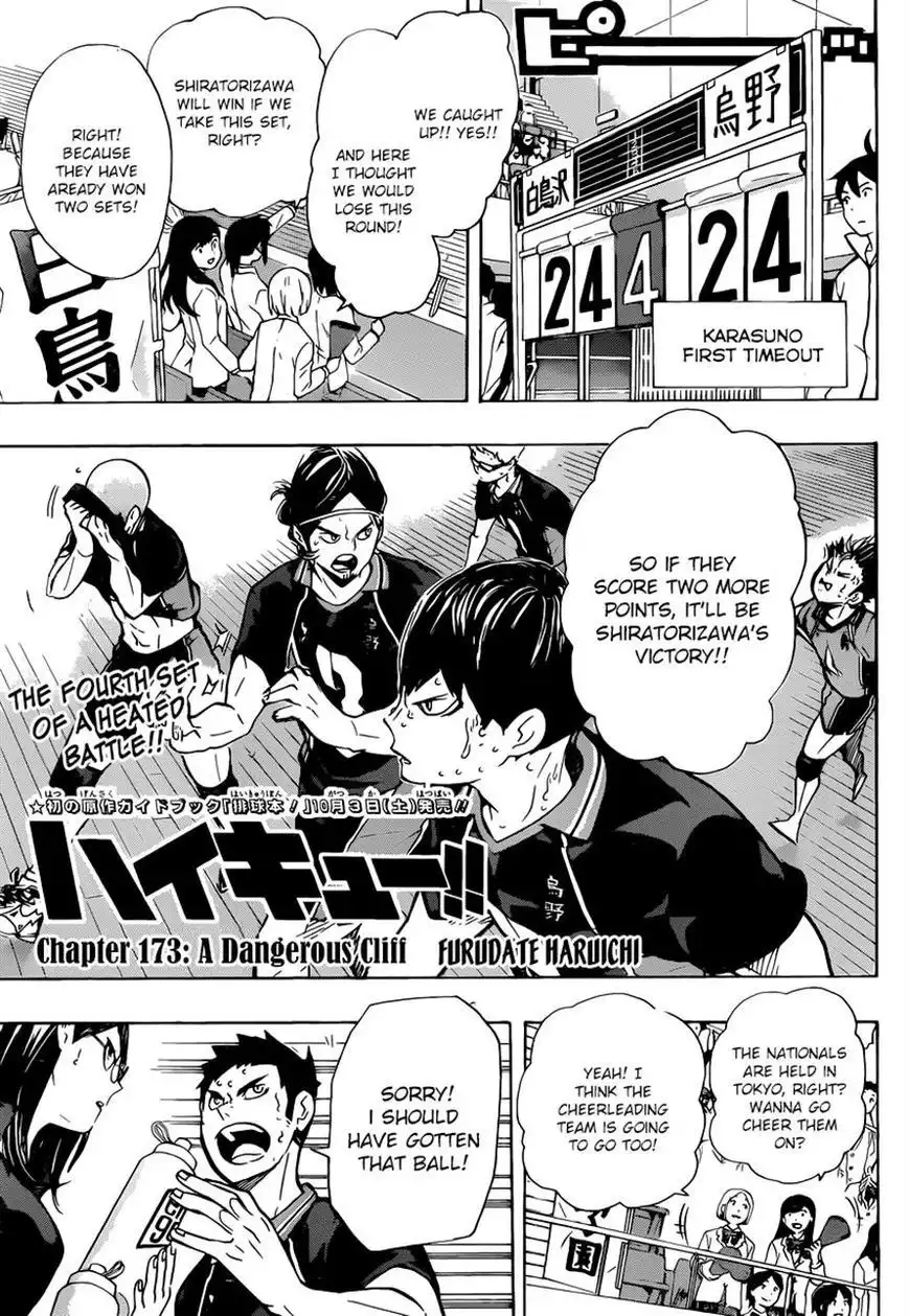 Haikyuu!! Chapter 173