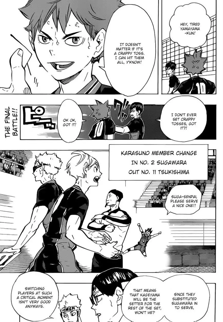 Haikyuu!! Chapter 174