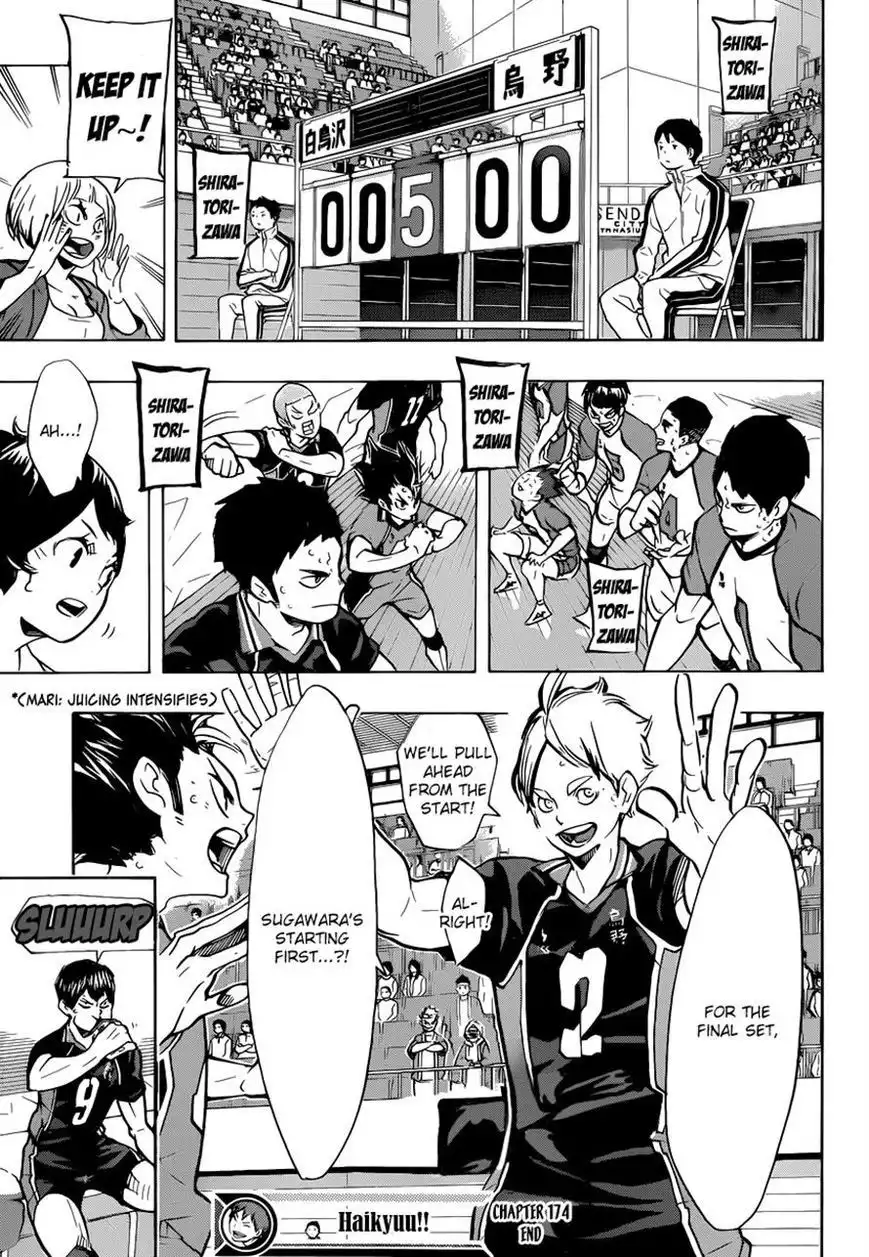 Haikyuu!! Chapter 174