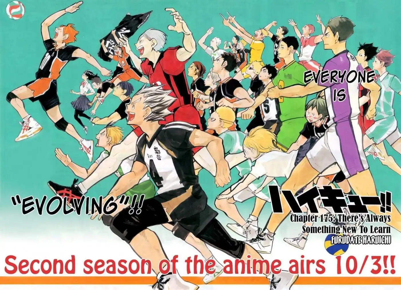 Haikyuu!! Chapter 175