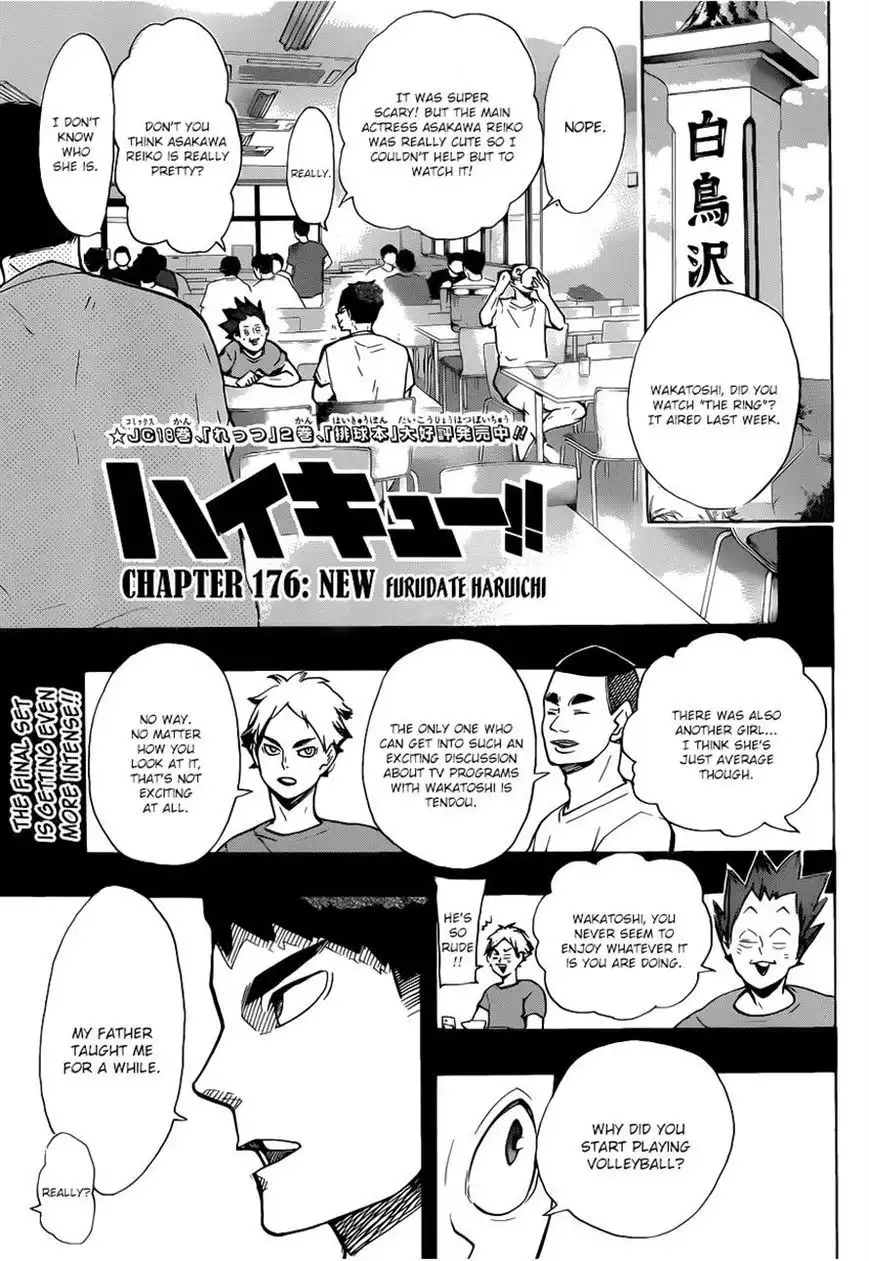 Haikyuu!! Chapter 176