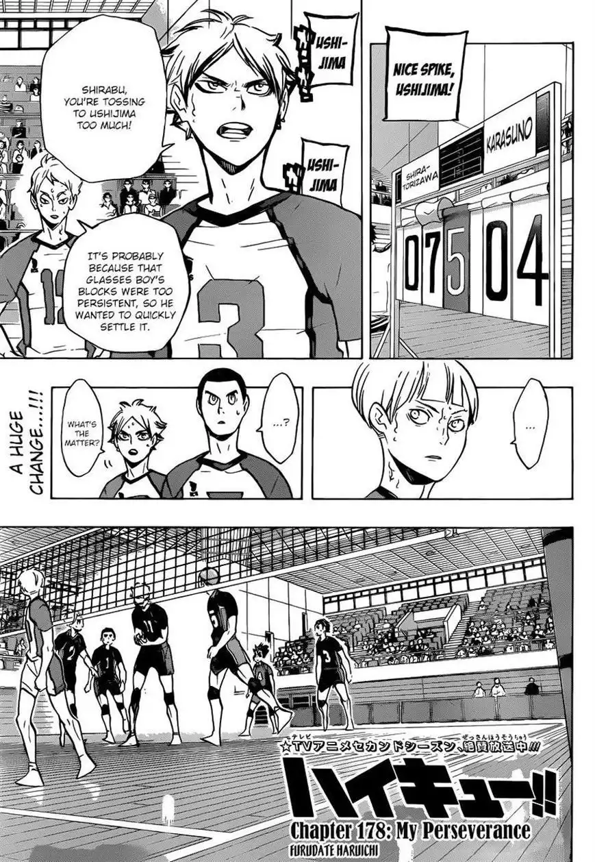 Haikyuu!! Chapter 178