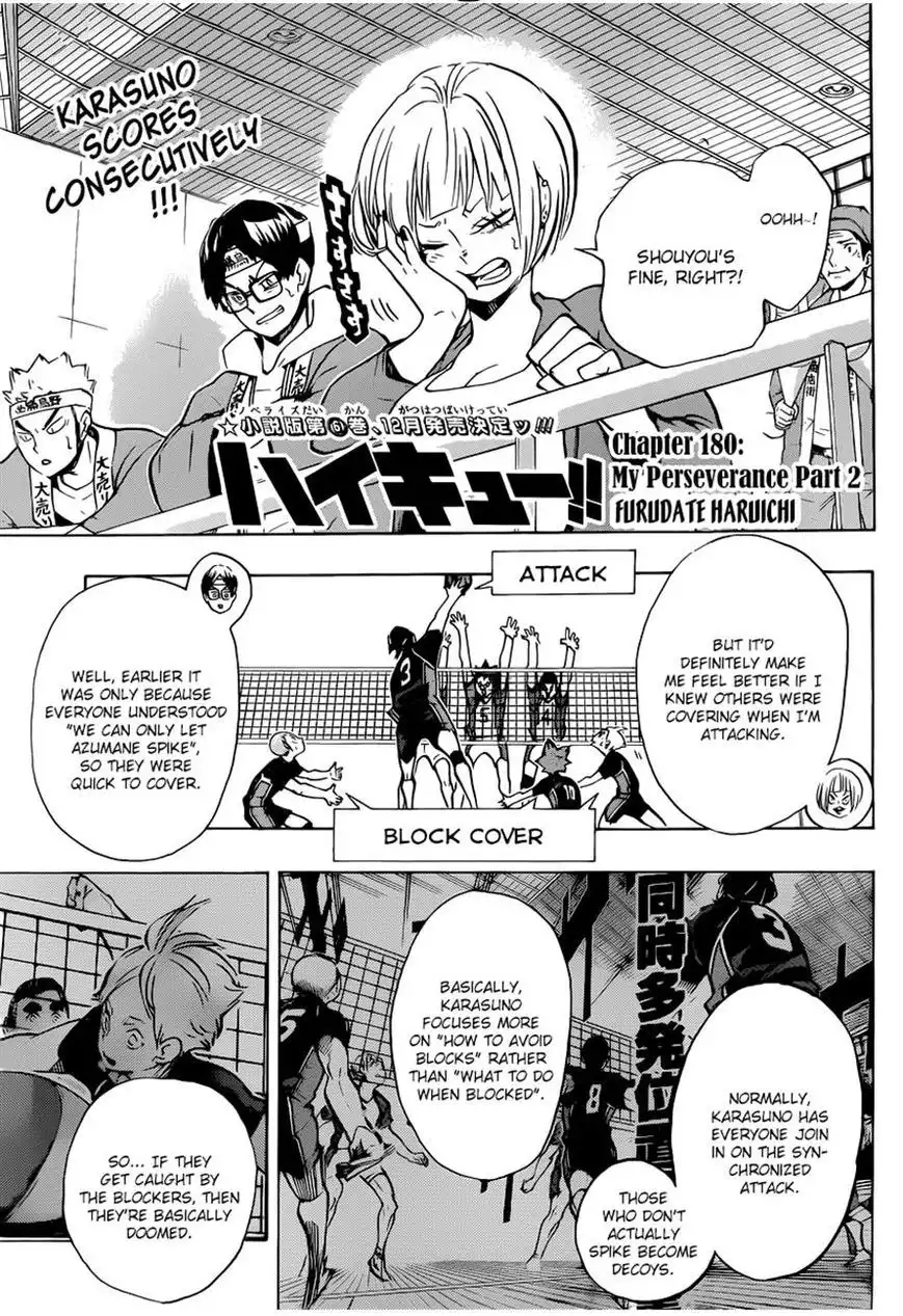 Haikyuu!! Chapter 180