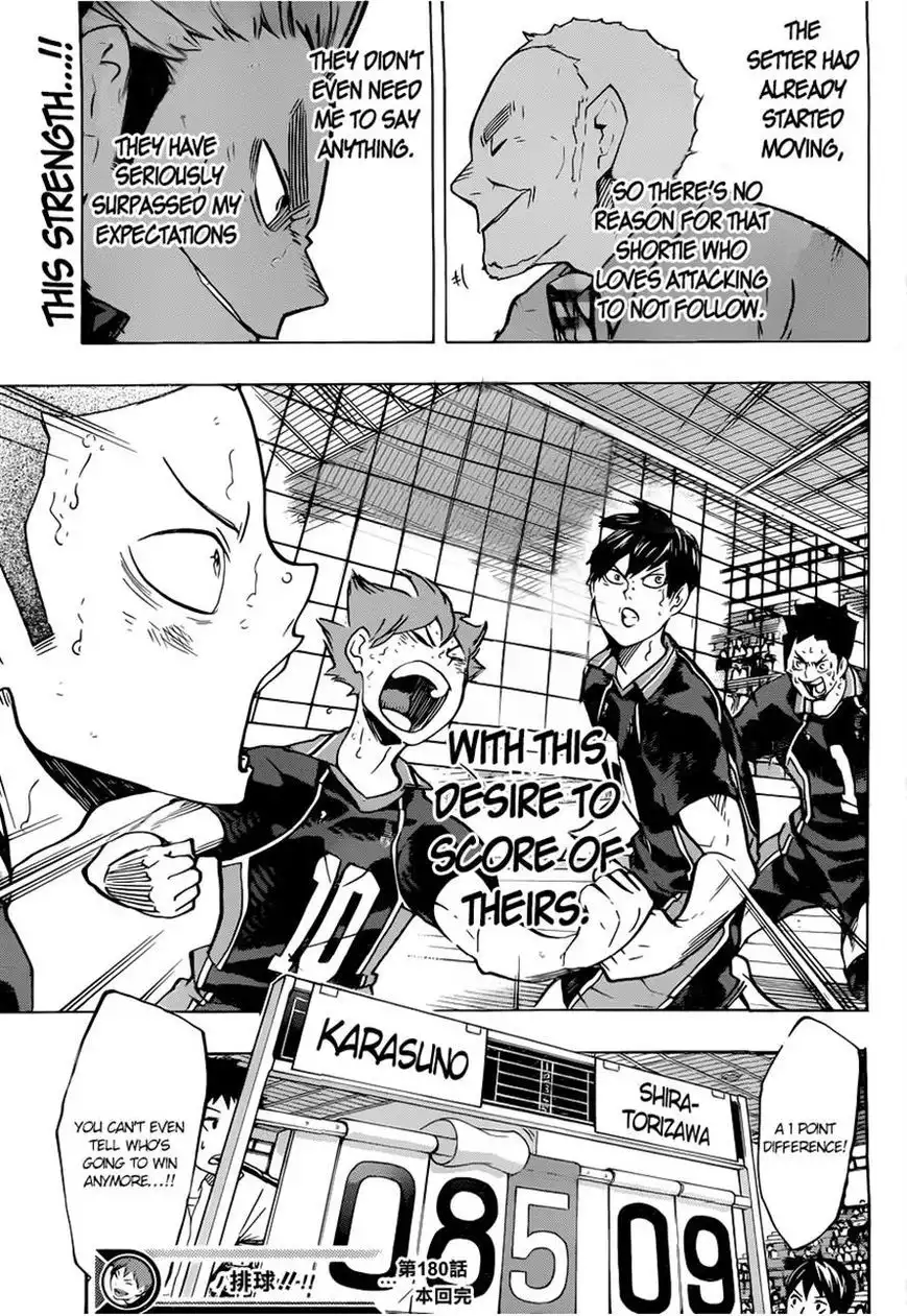 Haikyuu!! Chapter 180