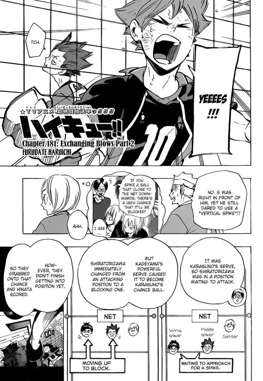 Haikyuu!! Chapter 181