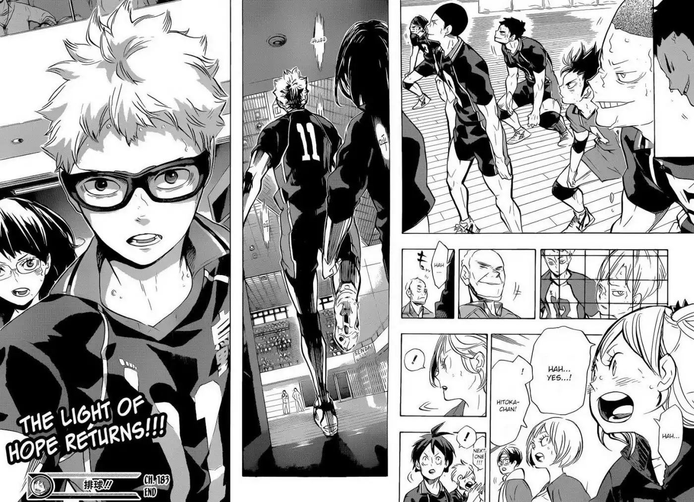 Haikyuu!! Chapter 183