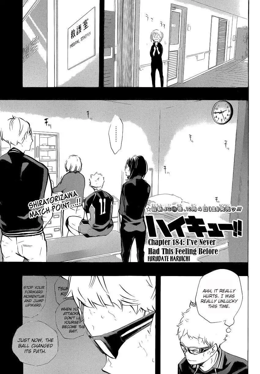 Haikyuu!! Chapter 184