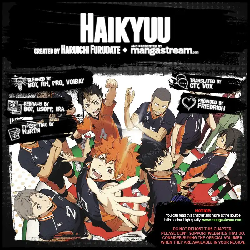 Haikyuu!! Chapter 185