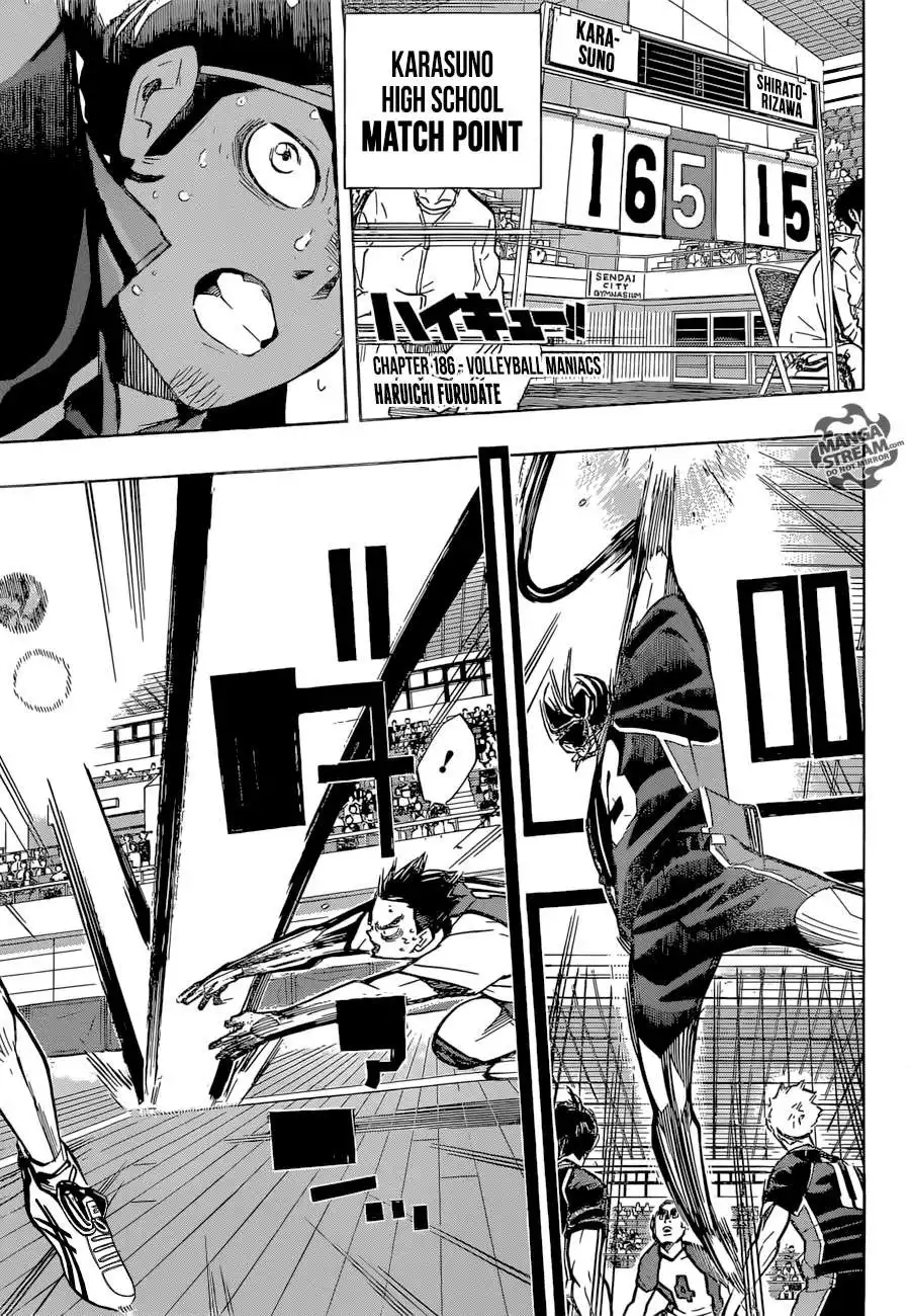 Haikyuu!! Chapter 186