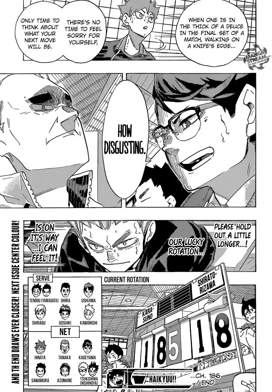 Haikyuu!! Chapter 186