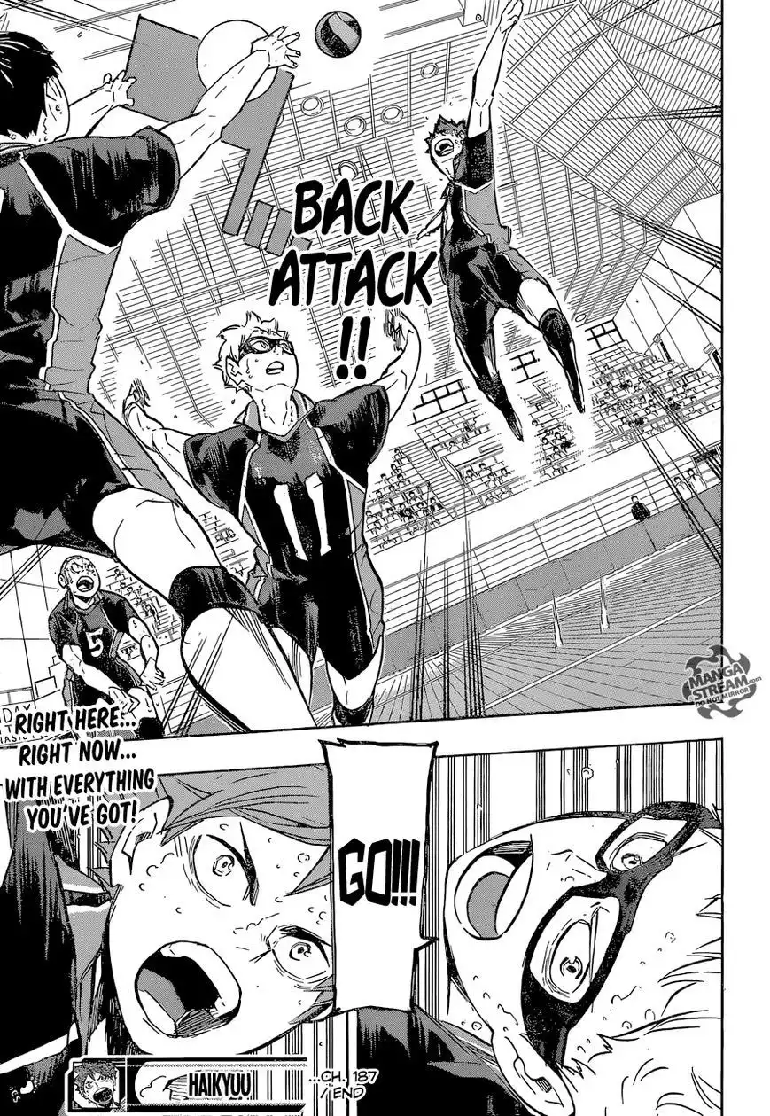 Haikyuu!! Chapter 187