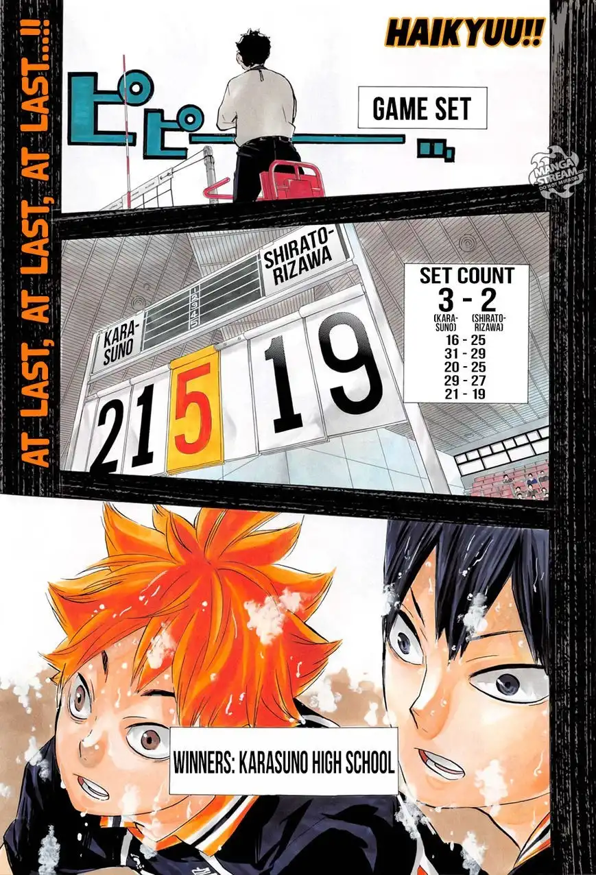 Haikyuu!! Chapter 189