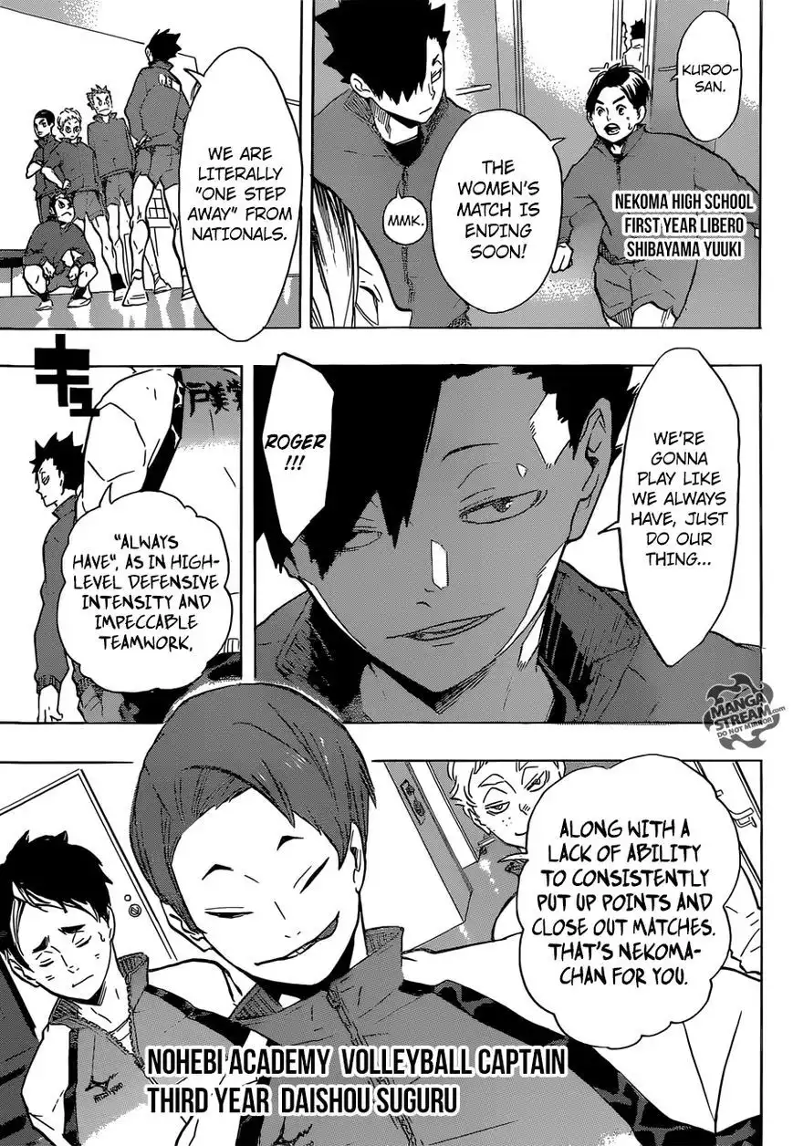 Haikyuu!! Chapter 190