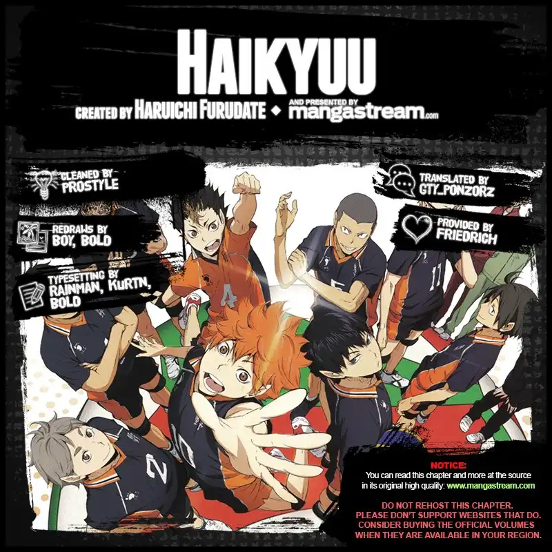 Haikyuu!! Chapter 191