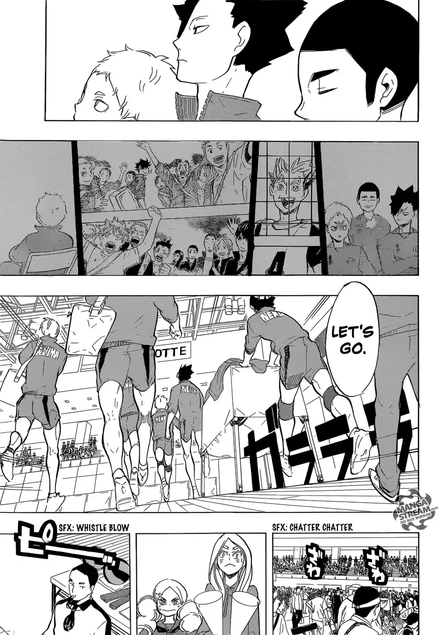 Haikyuu!! Chapter 196