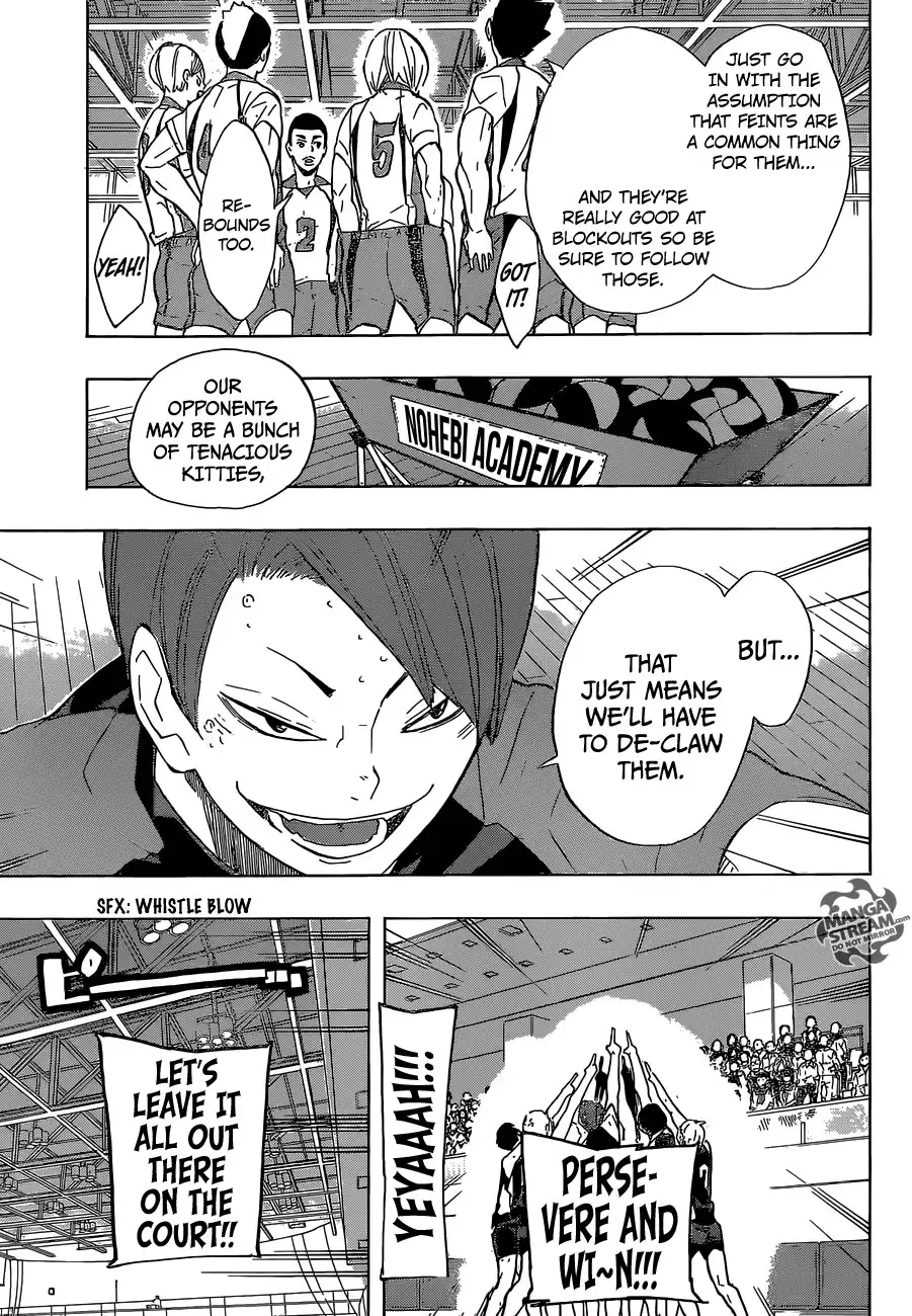 Haikyuu!! Chapter 196