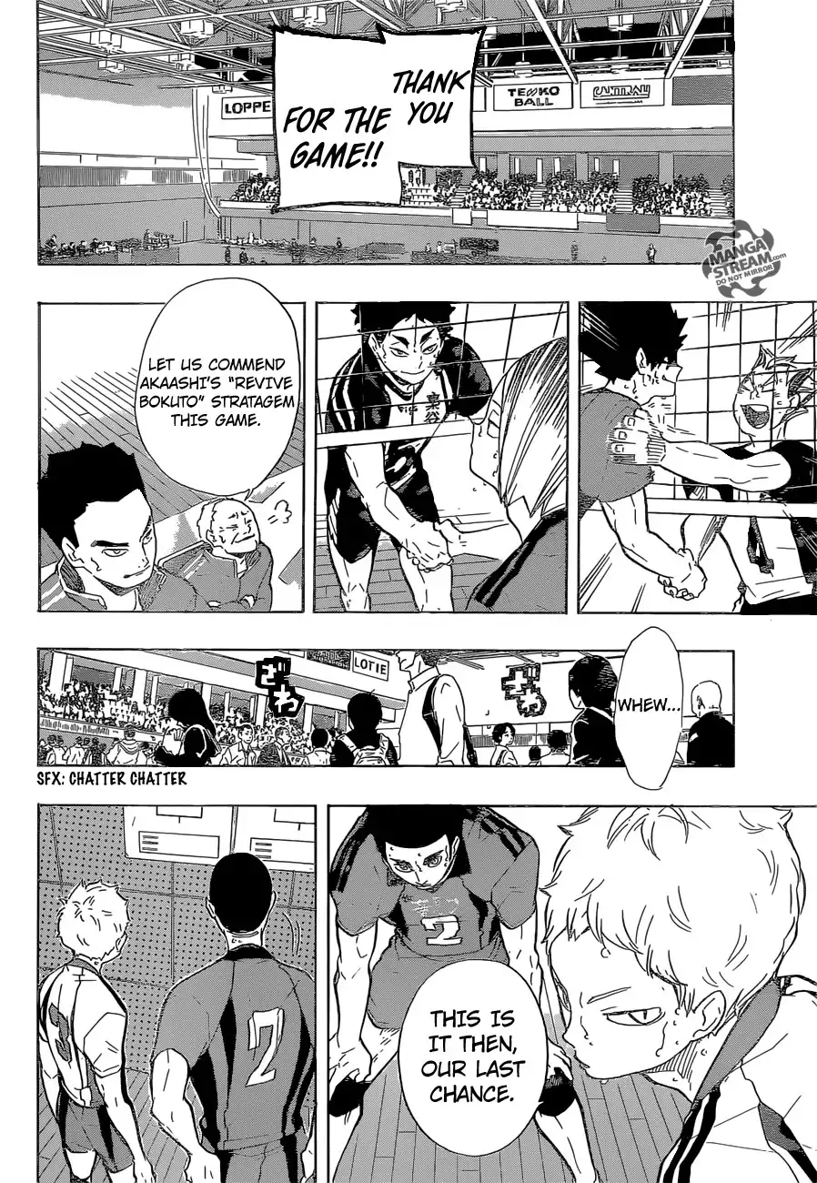 Haikyuu!! Chapter 196