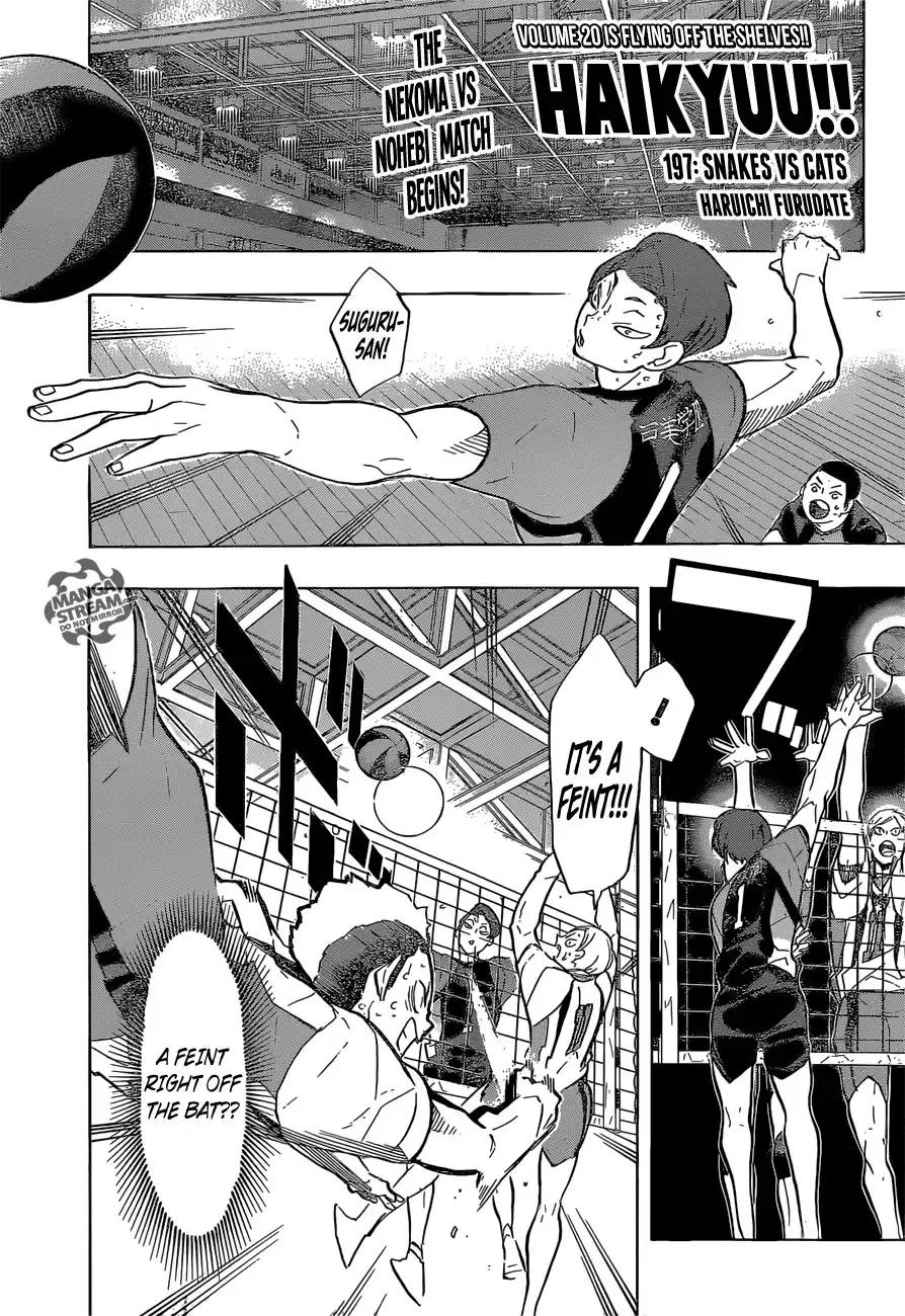 Haikyuu!! Chapter 197