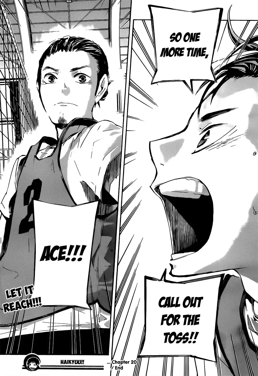 Haikyuu!! Chapter 20