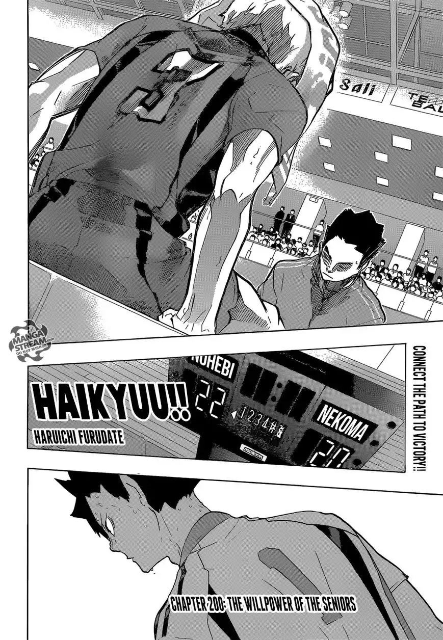 Haikyuu!! Chapter 200