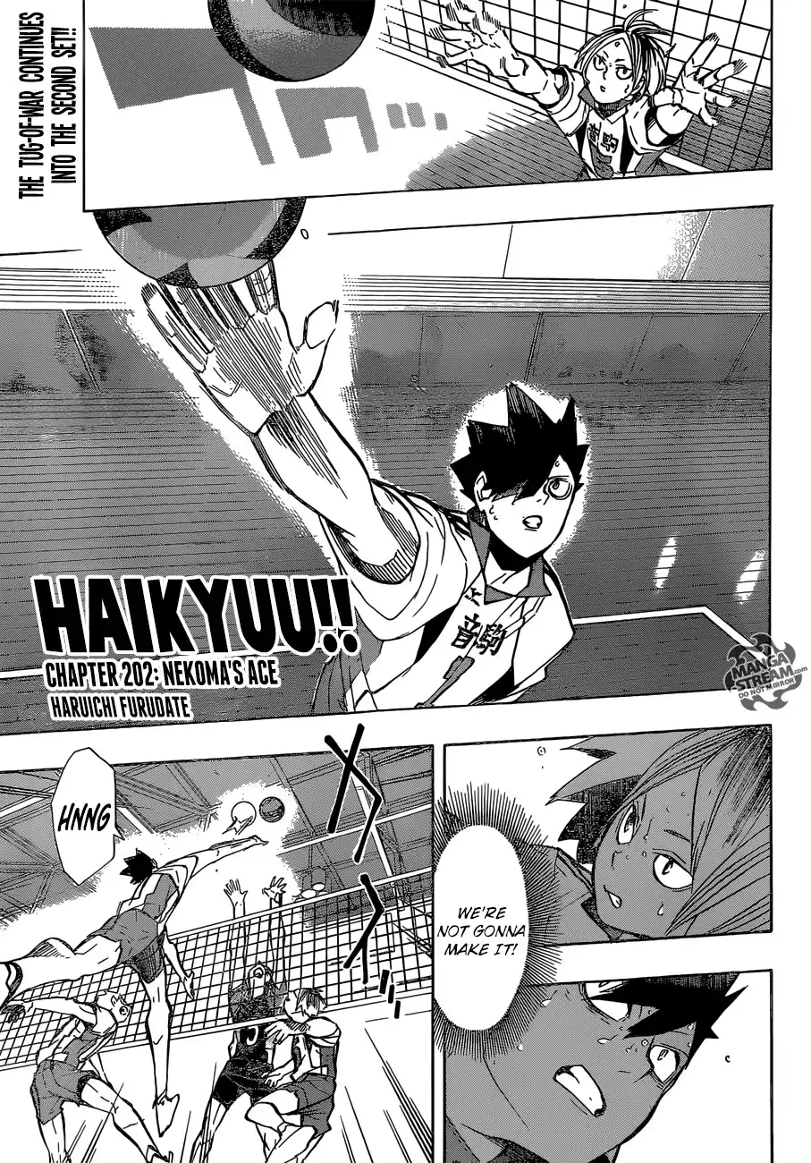 Haikyuu!! Chapter 202