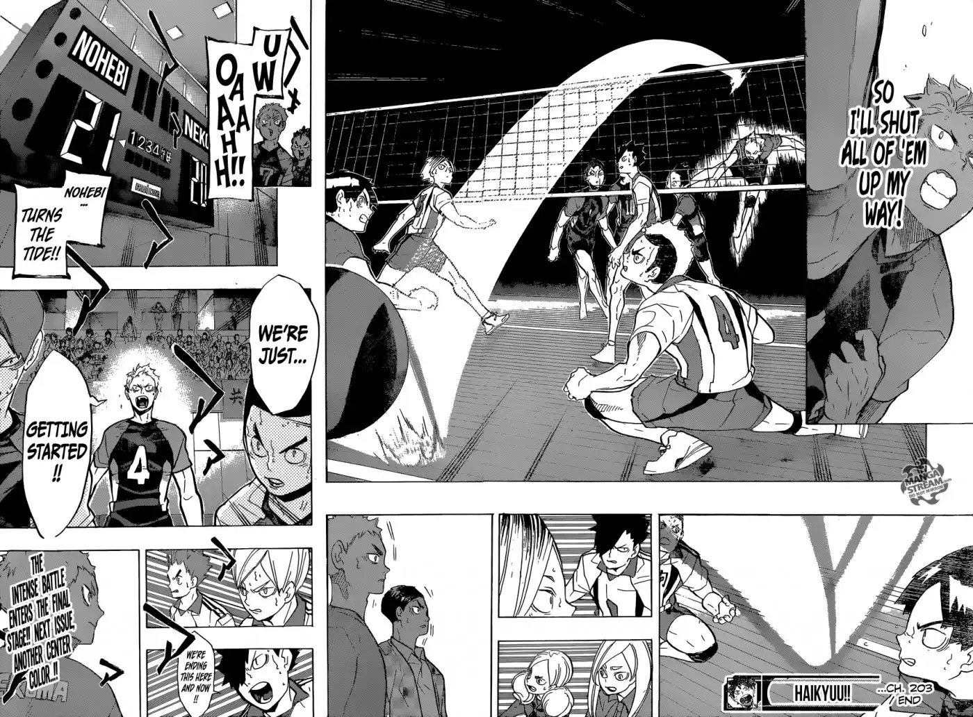 Haikyuu!! Chapter 203