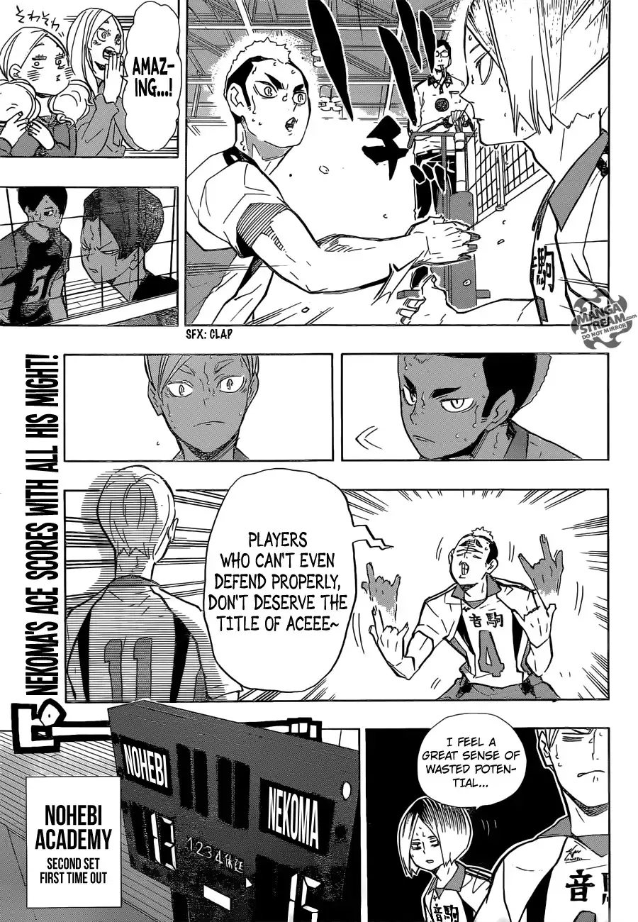 Haikyuu!! Chapter 203