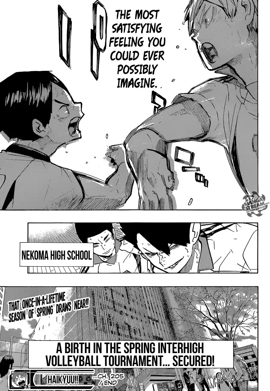 Haikyuu!! Chapter 205