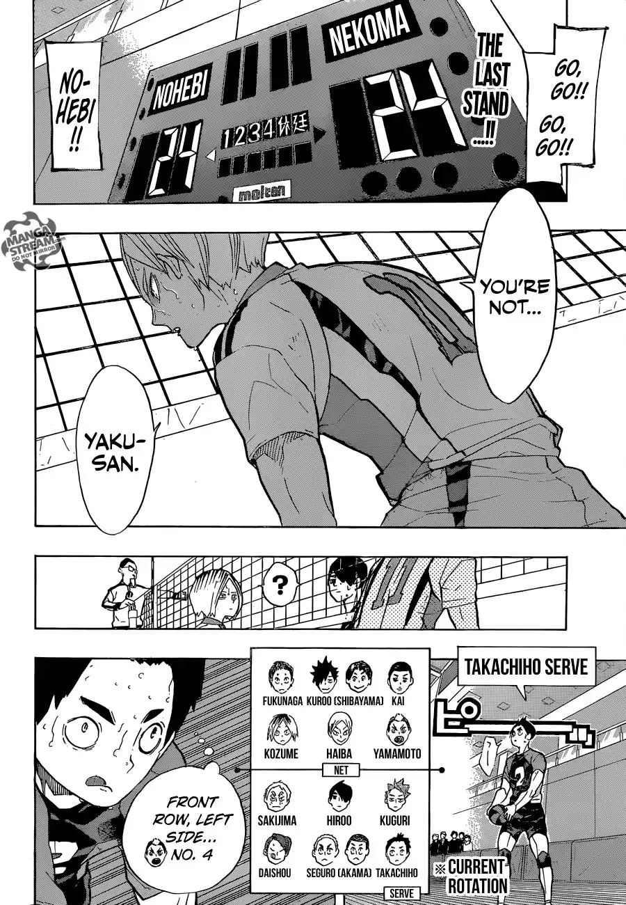 Haikyuu!! Chapter 205