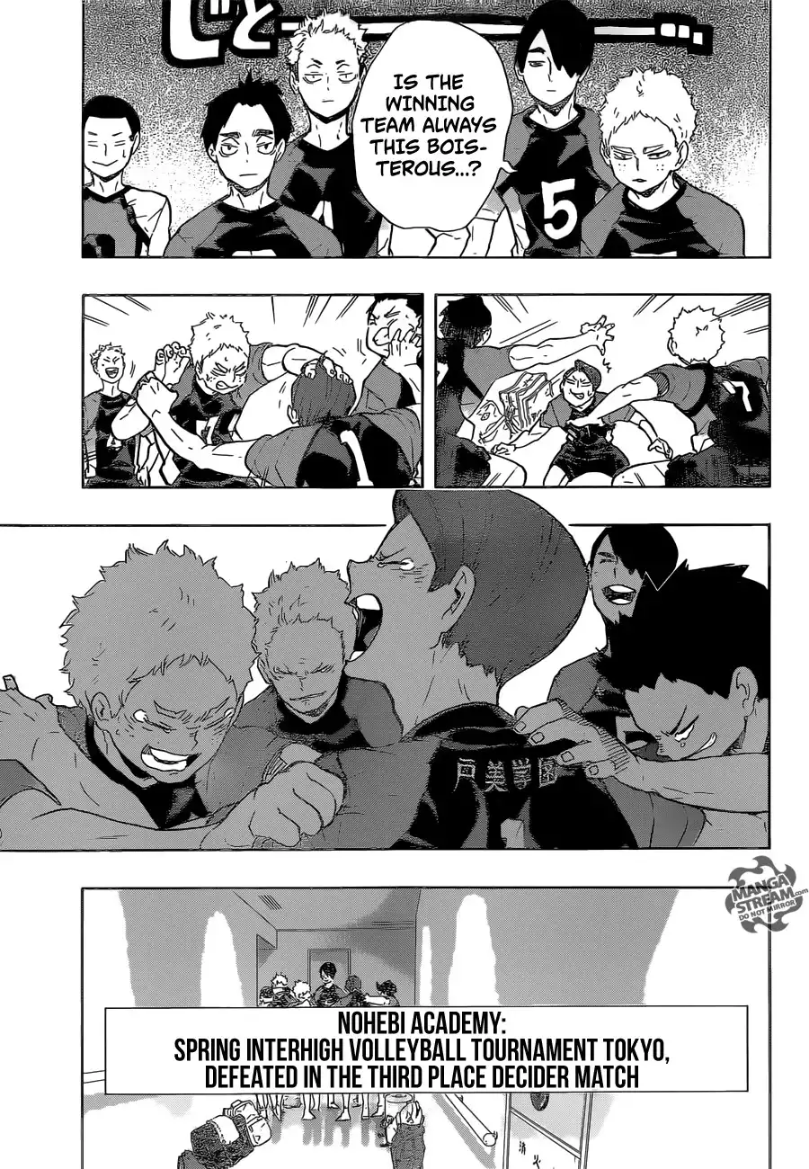 Haikyuu!! Chapter 206