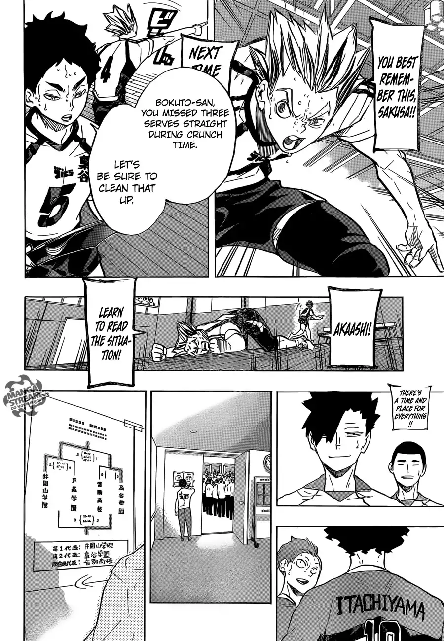 Haikyuu!! Chapter 206