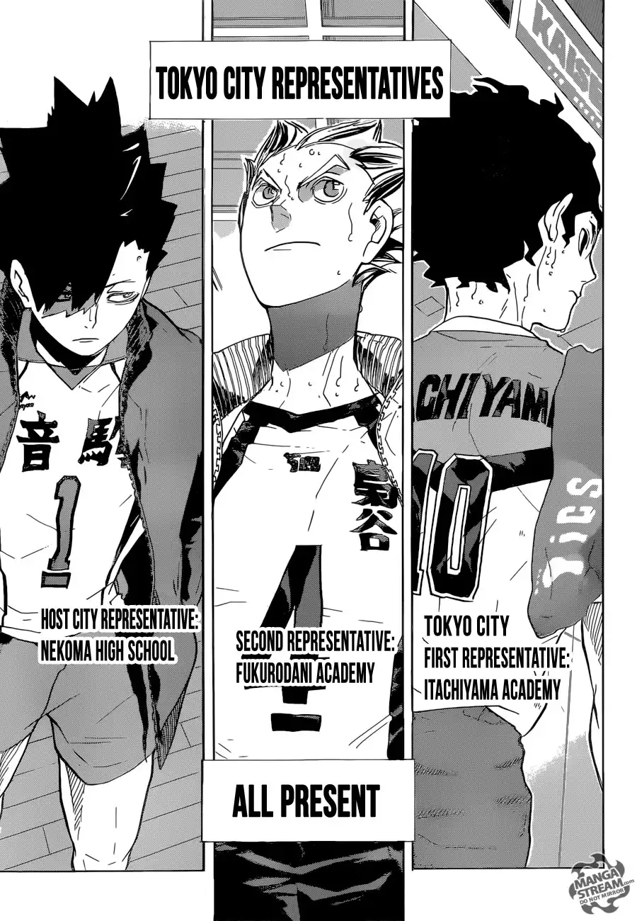 Haikyuu!! Chapter 206