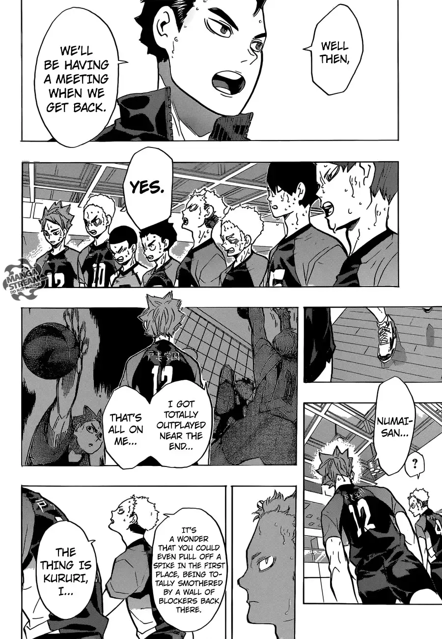 Haikyuu!! Chapter 206