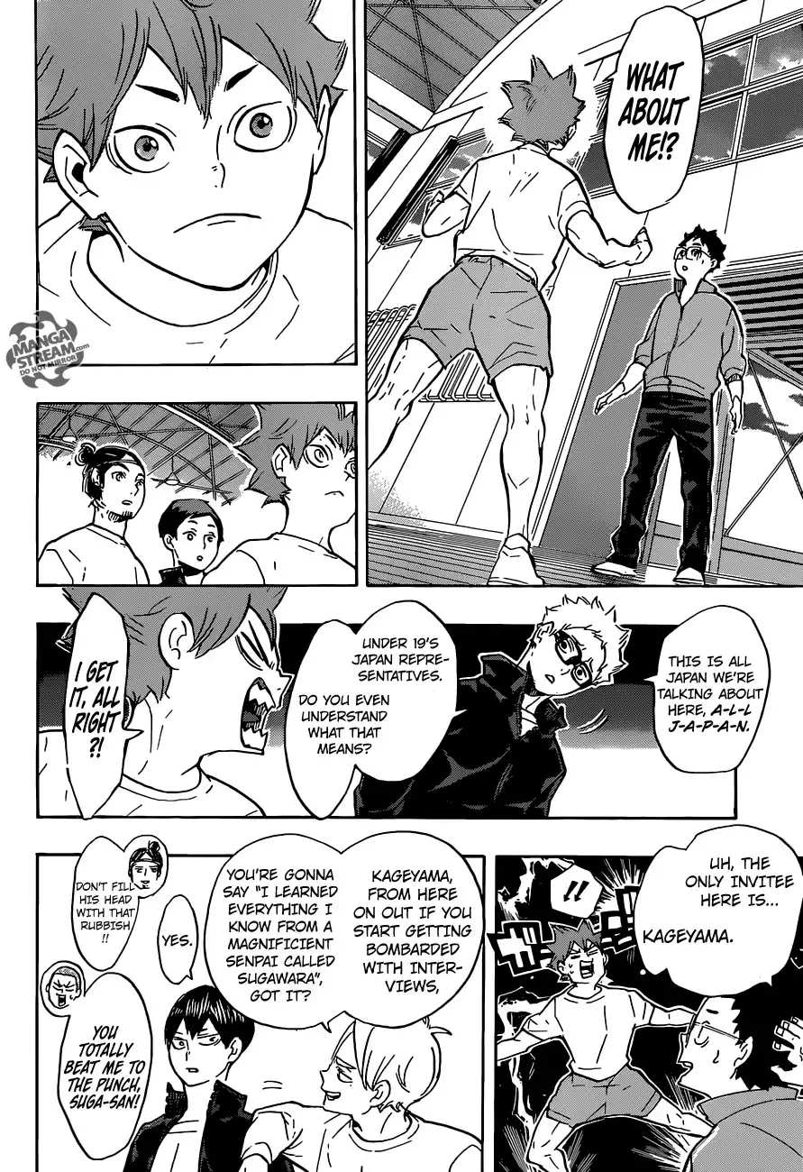 Haikyuu!! Chapter 208