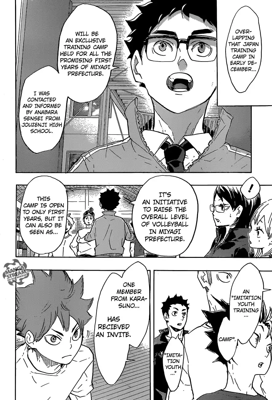 Haikyuu!! Chapter 208