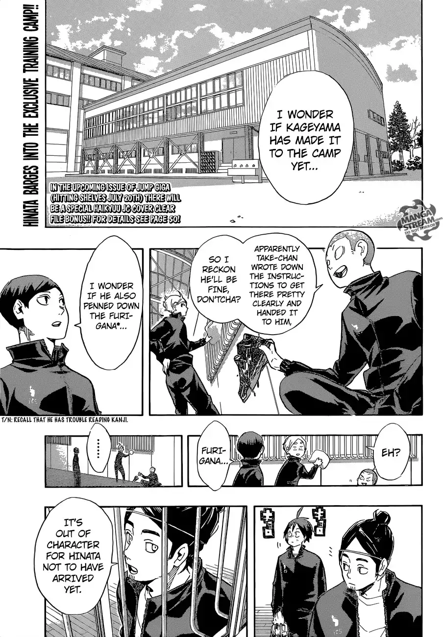 Haikyuu!! Chapter 209