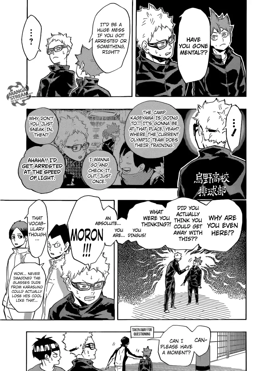 Haikyuu!! Chapter 209