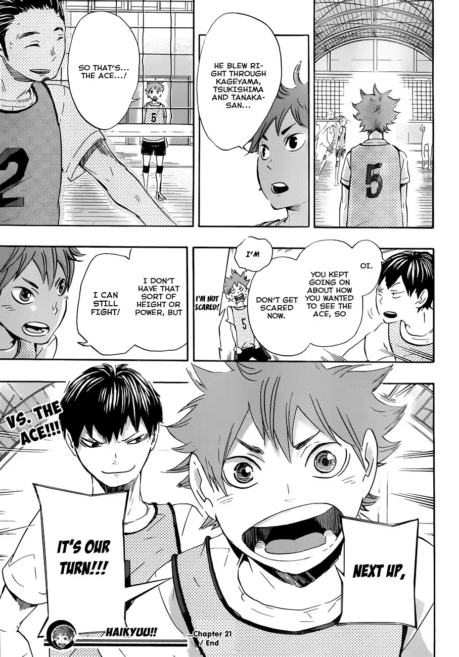 Haikyuu!! Chapter 21