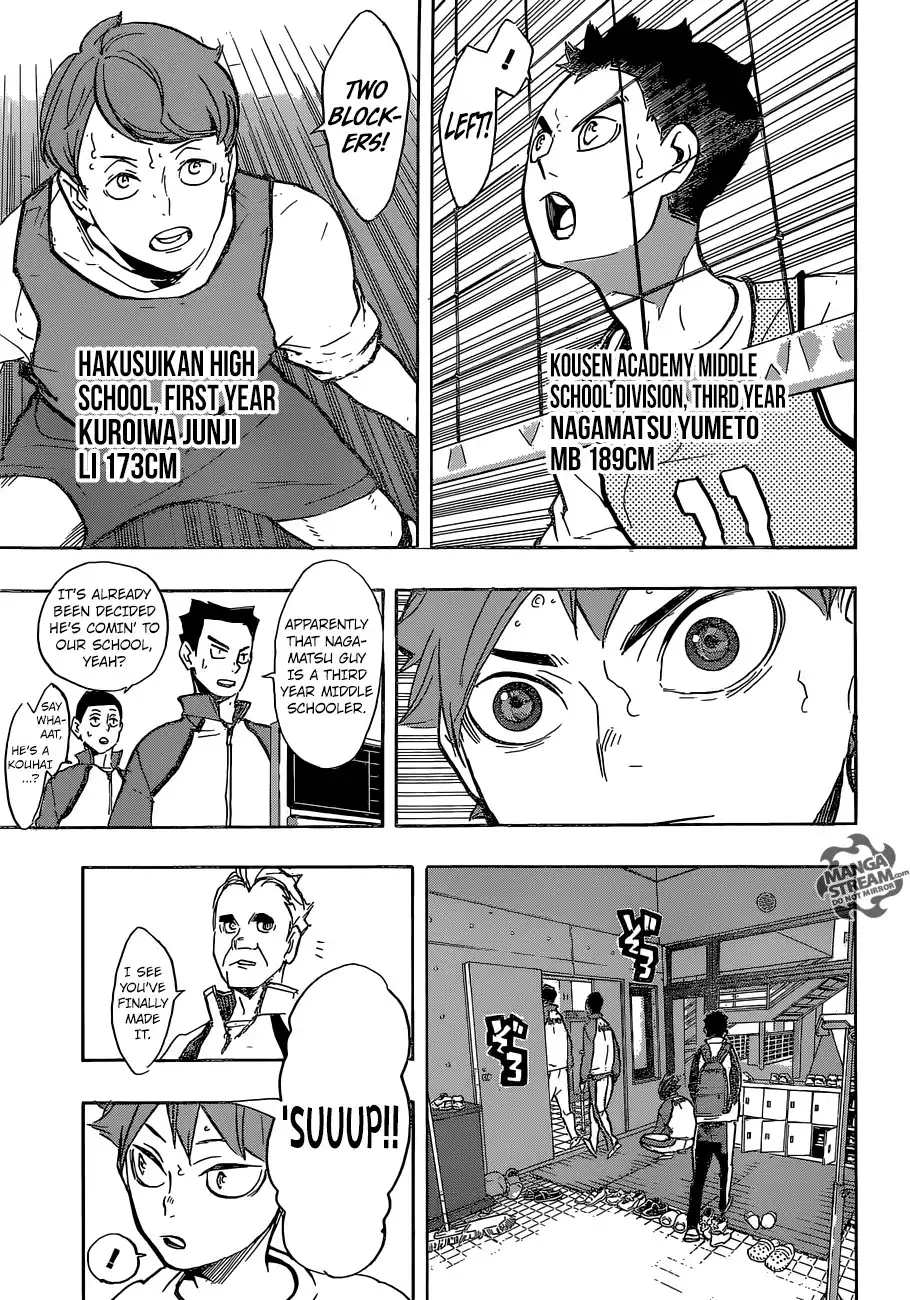 Haikyuu!! Chapter 211