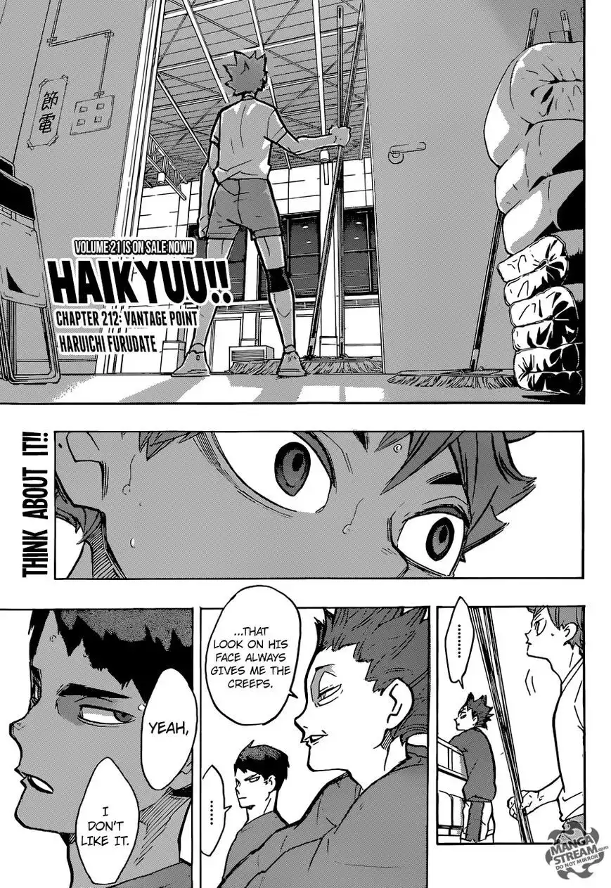 Haikyuu!! Chapter 212