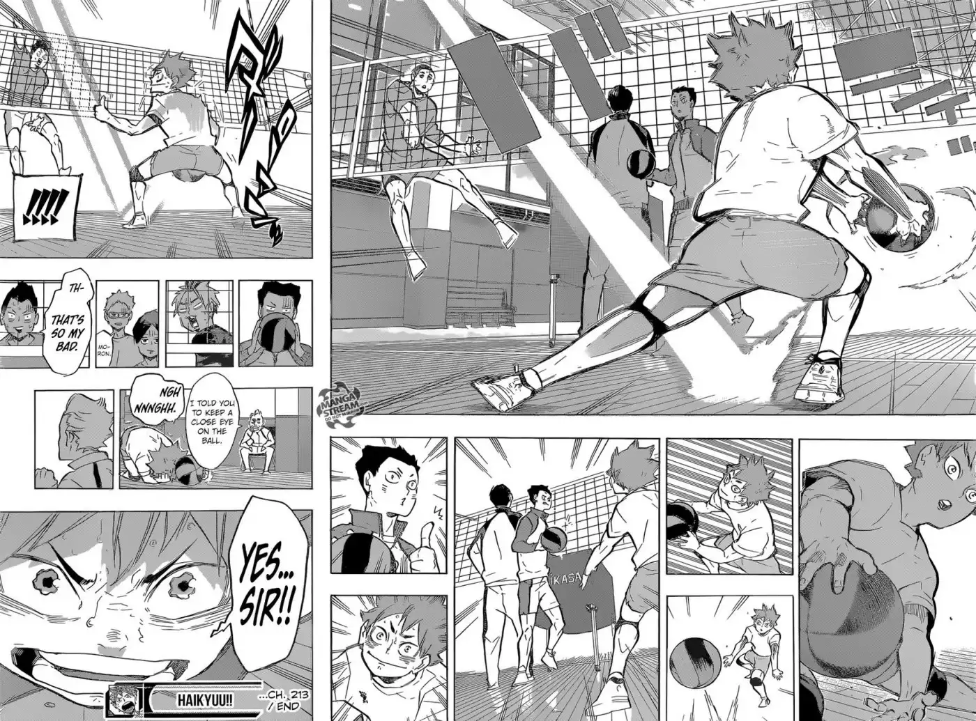 Haikyuu!! Chapter 213