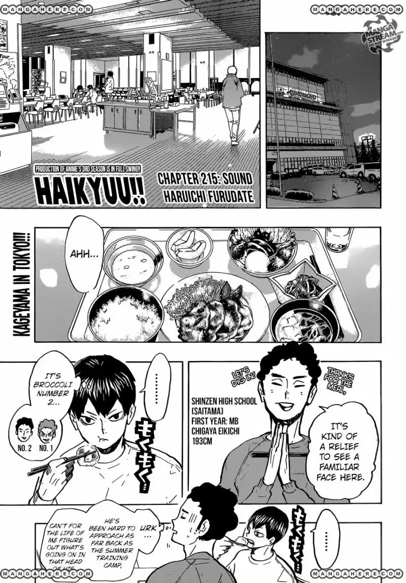 Haikyuu!! Chapter 215