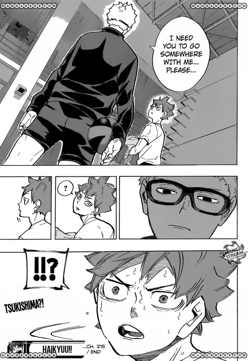 Haikyuu!! Chapter 215