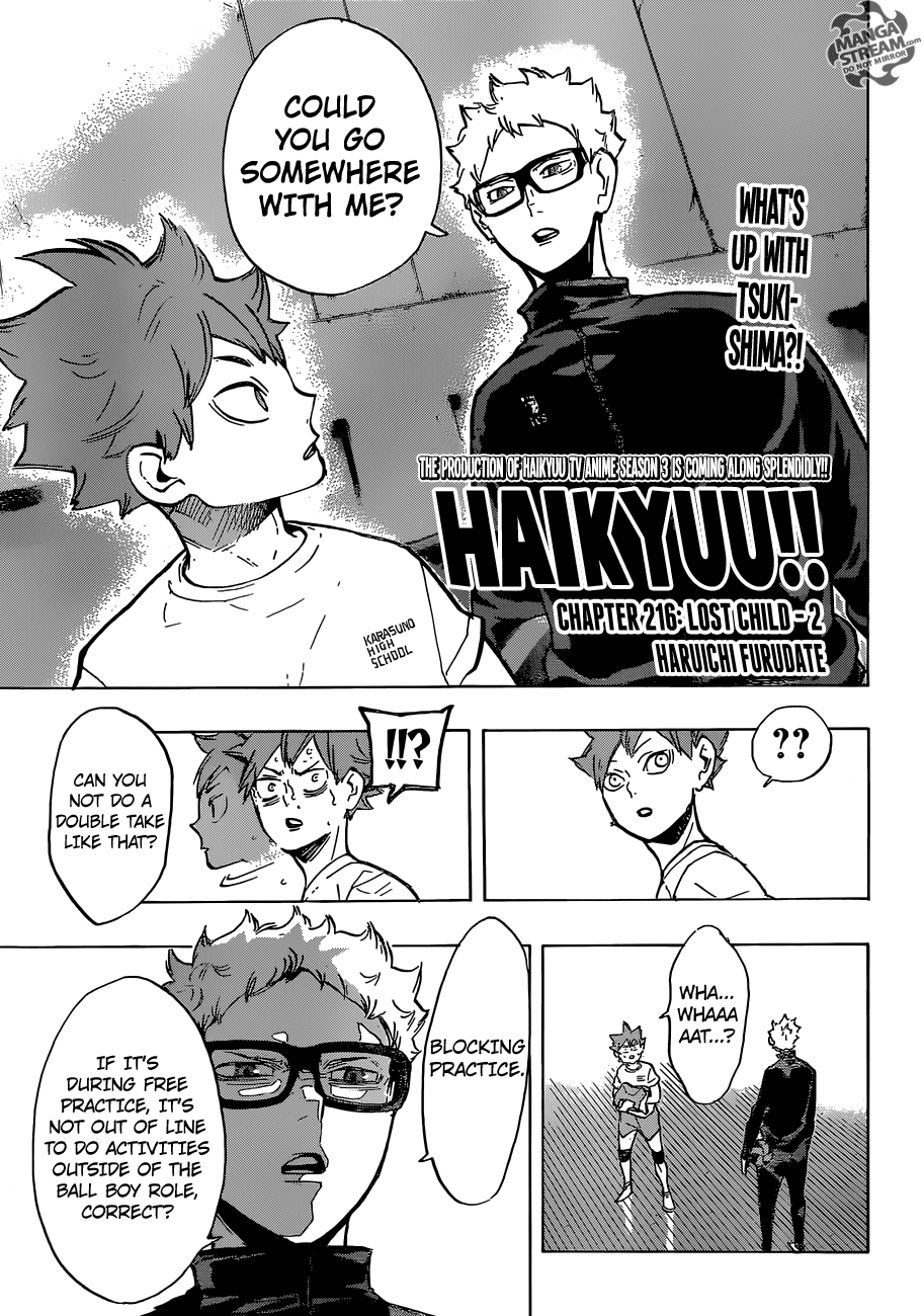 Haikyuu!! Chapter 216