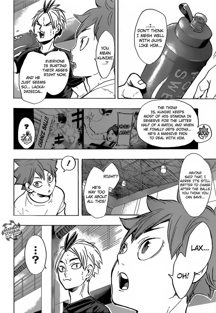 Haikyuu!! Chapter 217