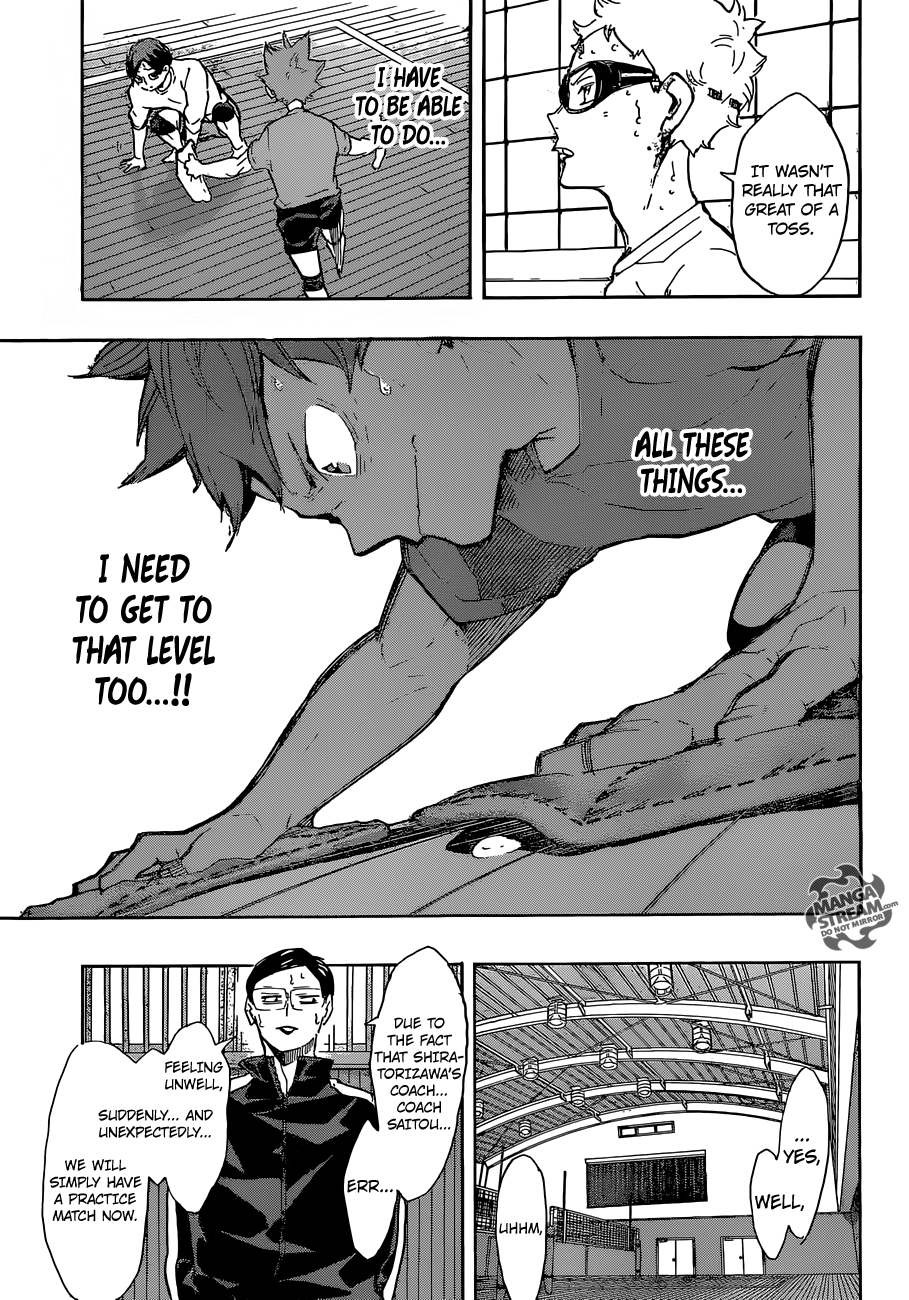 Haikyuu!! Chapter 218