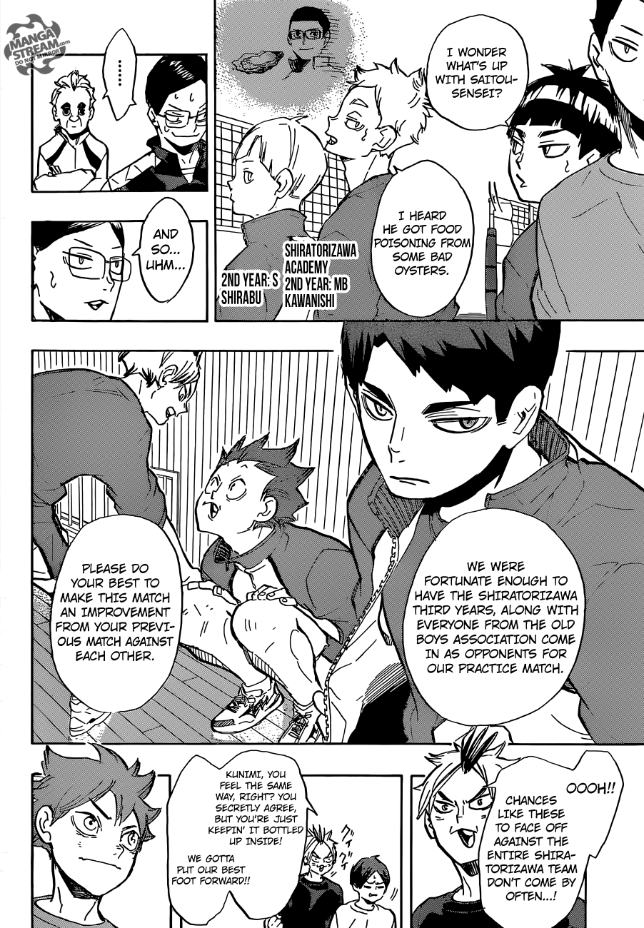 Haikyuu!! Chapter 218