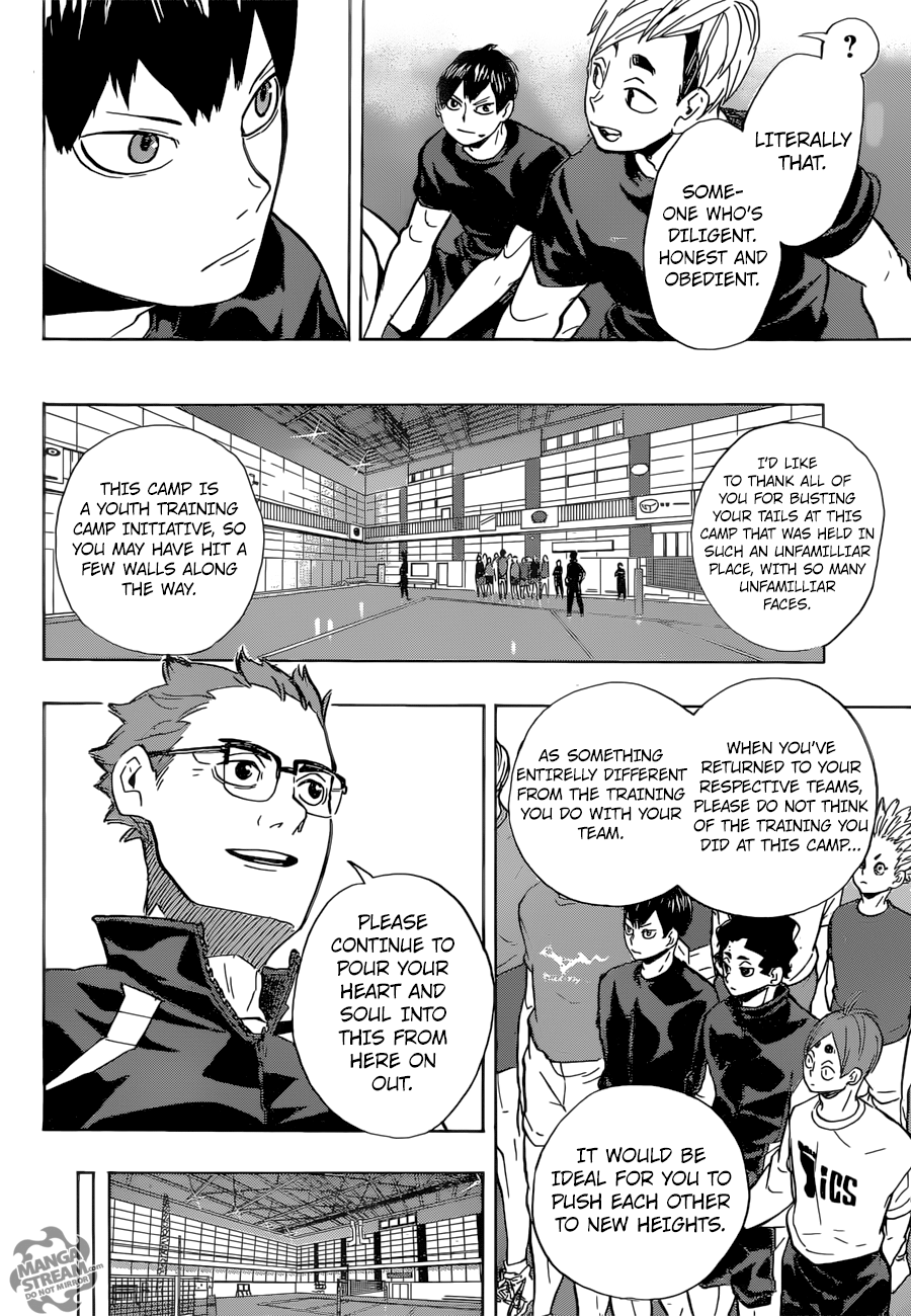 Haikyuu!! Chapter 219