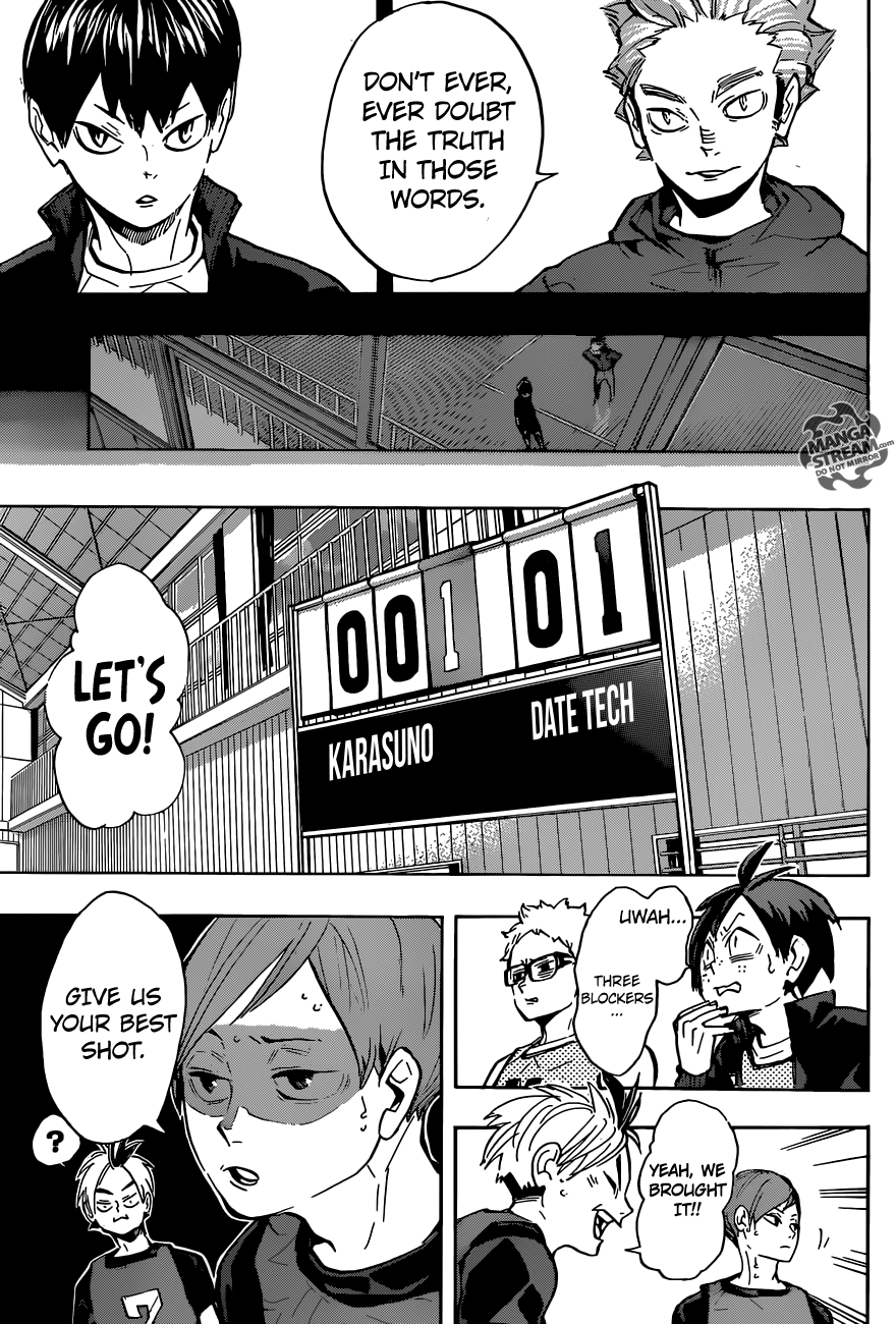 Haikyuu!! Chapter 222